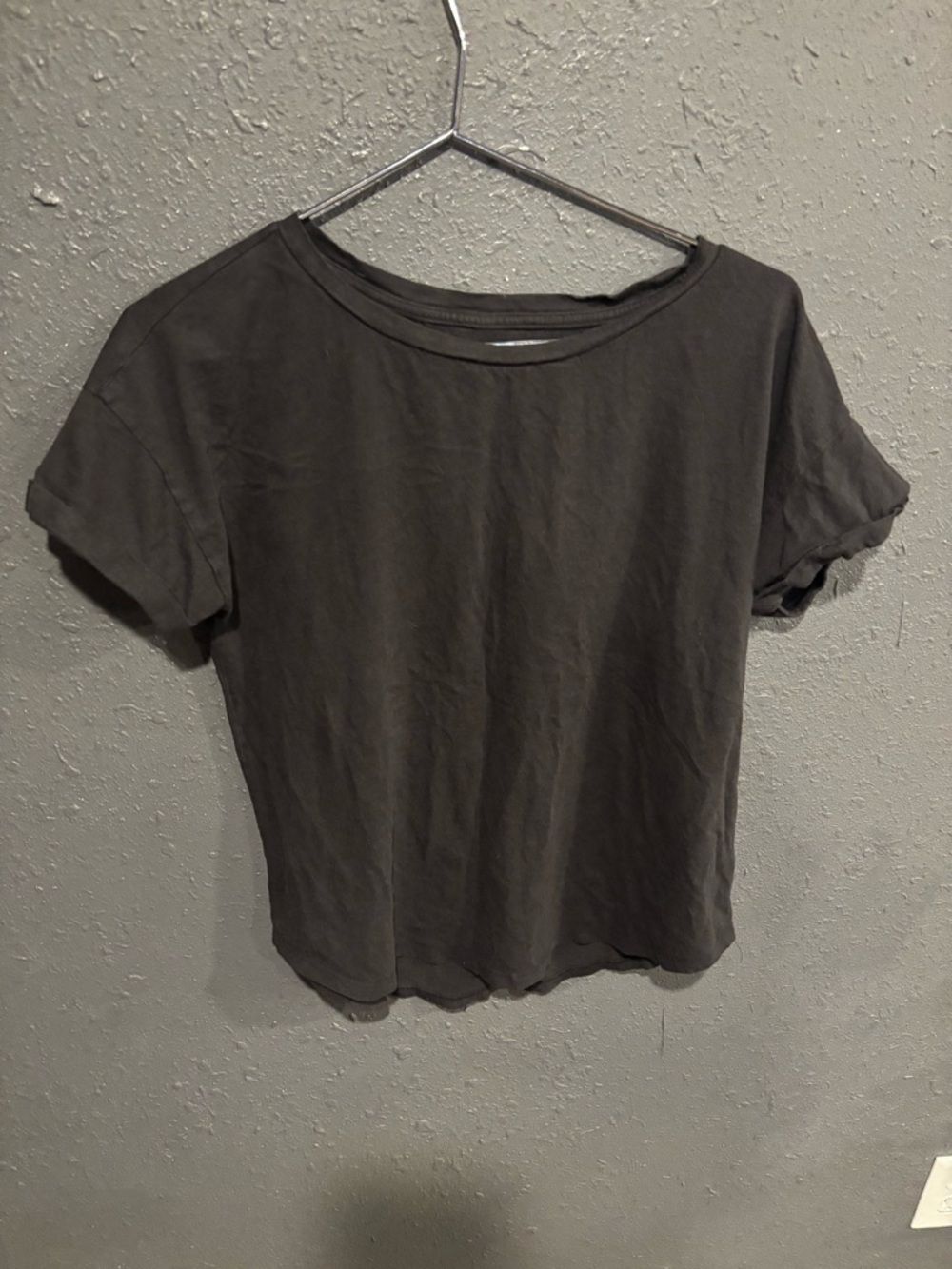 Classic Women's Maurices Black Cropped Tee